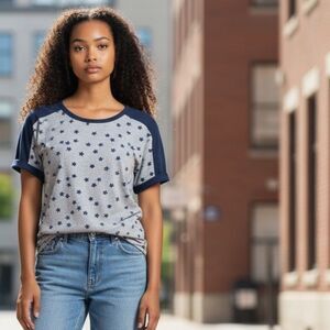 Lucky Brand star print t shirt